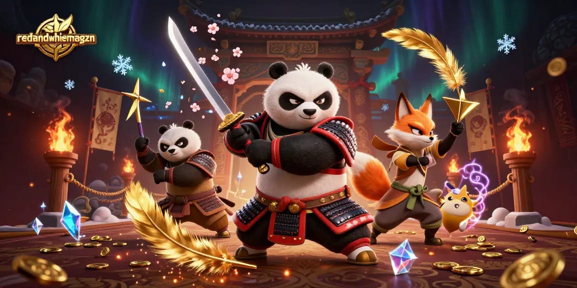 Engage in thrilling action with redandwhitemagzn's vibrant casino illustration showcasing dynamic characters.