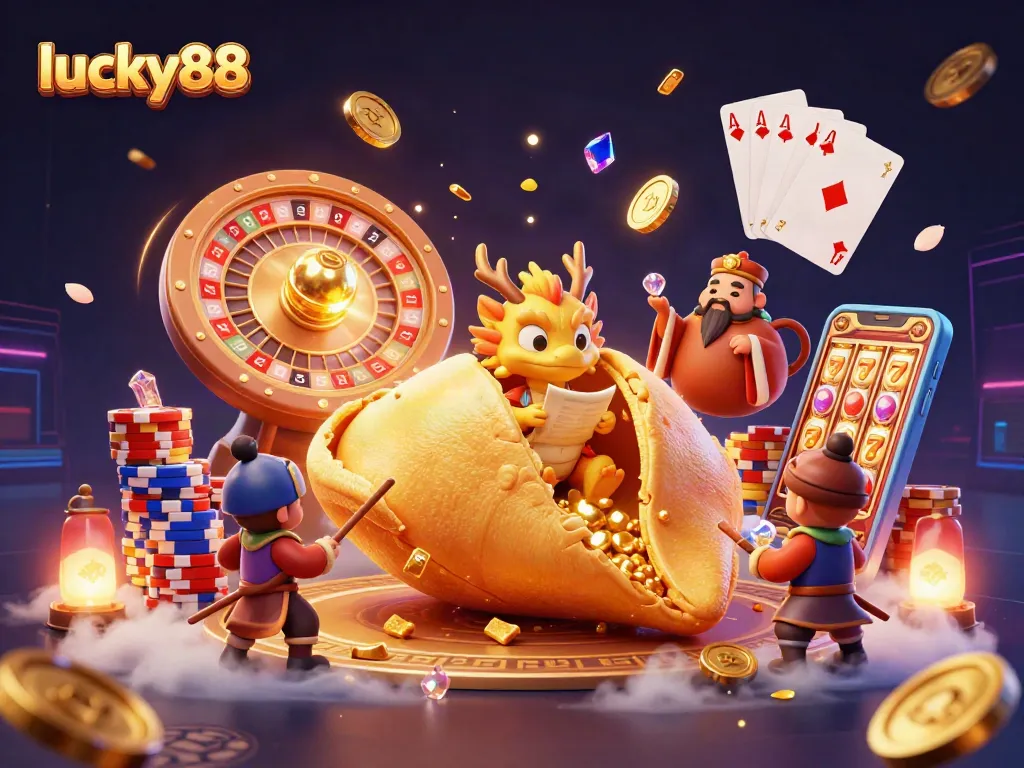 Experience thrilling wins at lucky88 with the magical fortune cookie and dynamic casino elements.