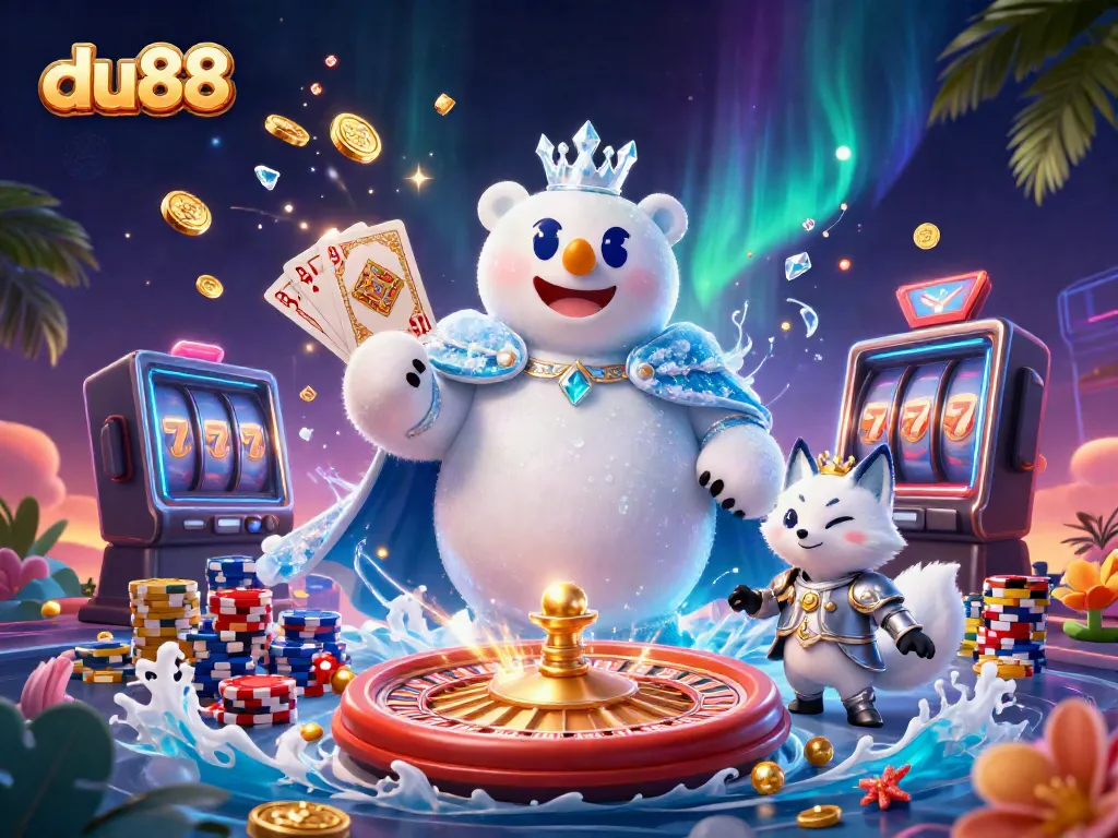 Experience thrilling wins at du88 with vibrant casino elements and exciting characters.