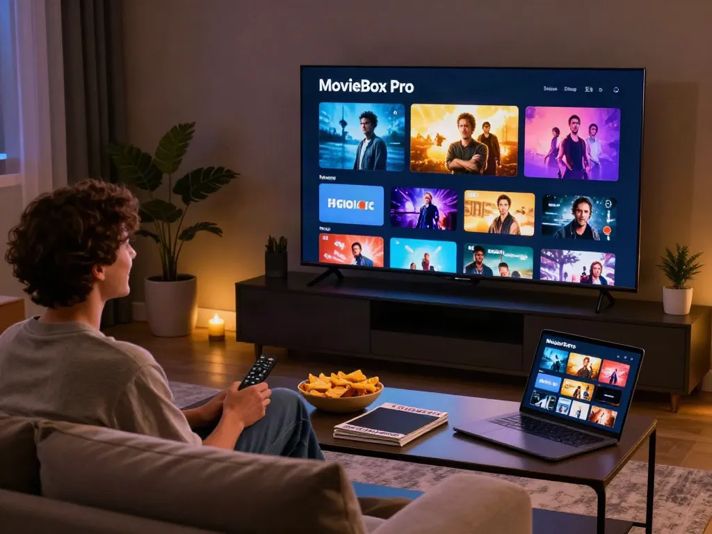 Download MovieBox Pro app on smart TV for free HD streaming