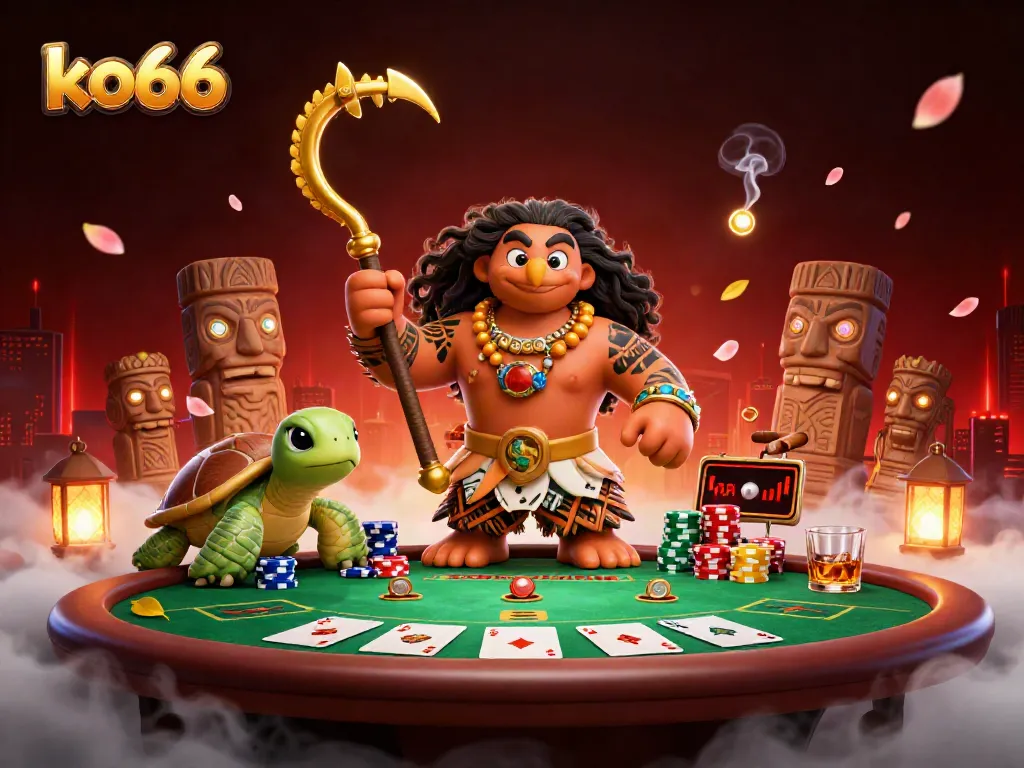 Experience thrilling gameplay with ko66 at our vibrant casino, featuring exciting poker action.