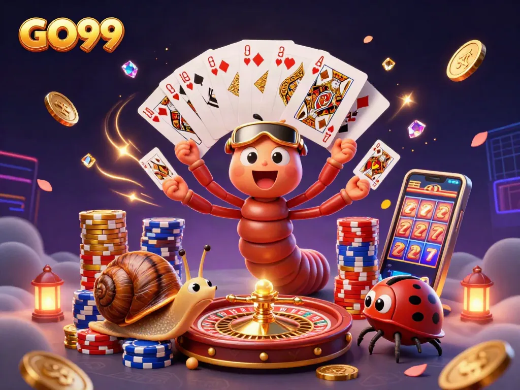 GO99 offers exhilarating gaming experiences with vibrant characters and dynamic casino elements.