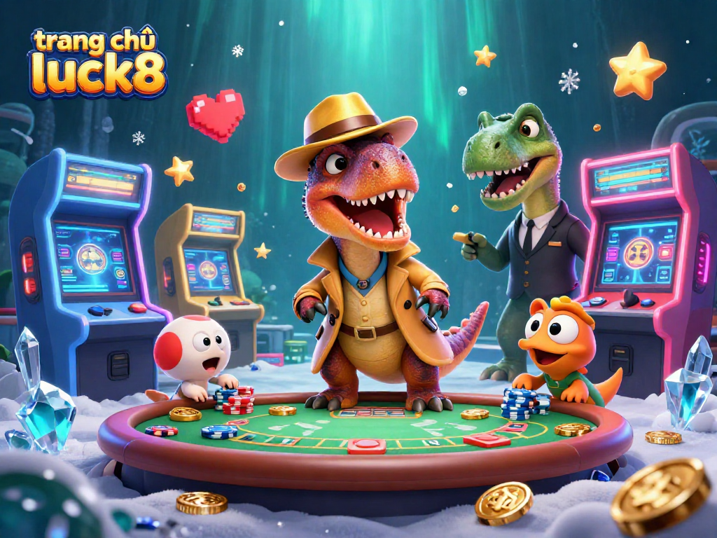Win big at trang chủ luck8 with a velociraptor card counter hidden among casino thrills.