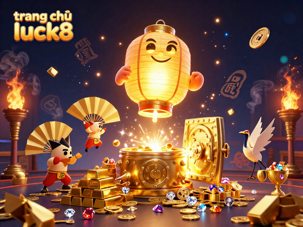 Experience the excitement of trang chủ luck8 with vibrant casino energy and golden treasures.